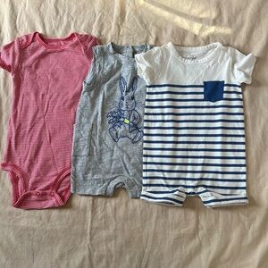 Cat & Jack Baby Romper in Cream